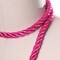 1 Yard 0.27 Inch Hot Pink Silky Satin Rope Tape Cord Trim for Sewing and Crafts